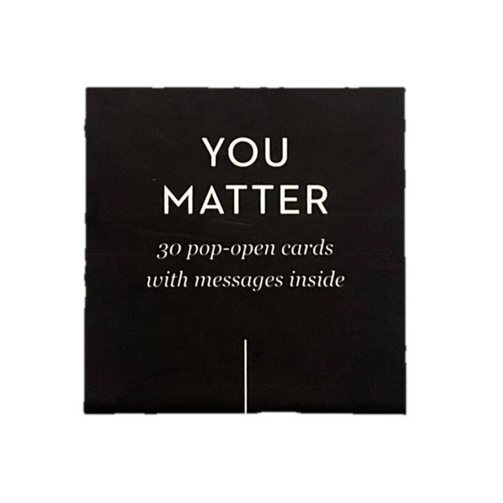 Compendium ThoughtFulls Pop-Open Cards You Matter 30 Inspiring Love Gift Box